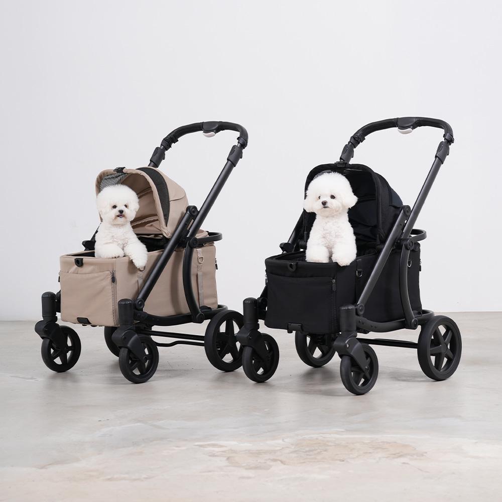 Pompolarr Modu Wagon | Stroller Anjing Kucing | Stroller Anjing Besar | Low Body Stroller | Dog Stro