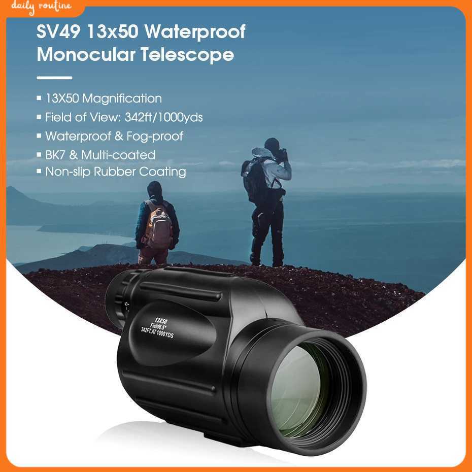 SVBONY Teropong Monocular Telescope Multi Coated Waterproof - SV49