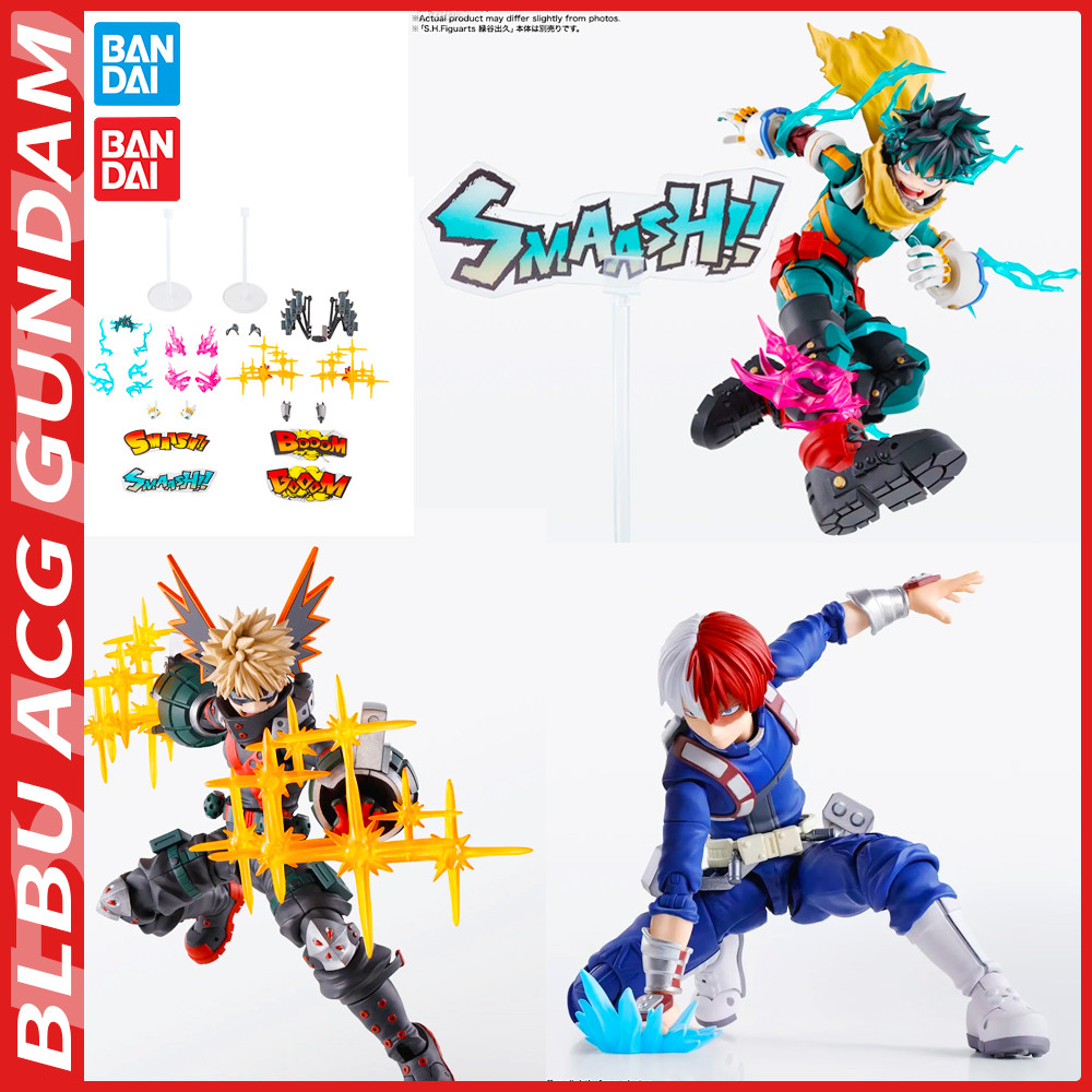 BLBU ACG Bandai Anime SHF My Hero Academia Midoriya Izuku Bakugou Katsuki Todoroki Shoto Original Mo