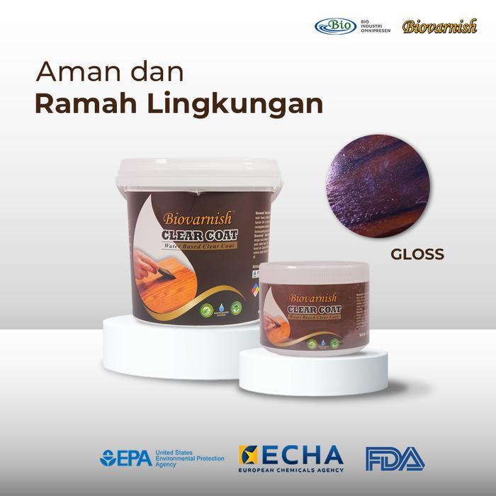 Cat Kayu Water Based Biovarnish Clear Coat Gloss
