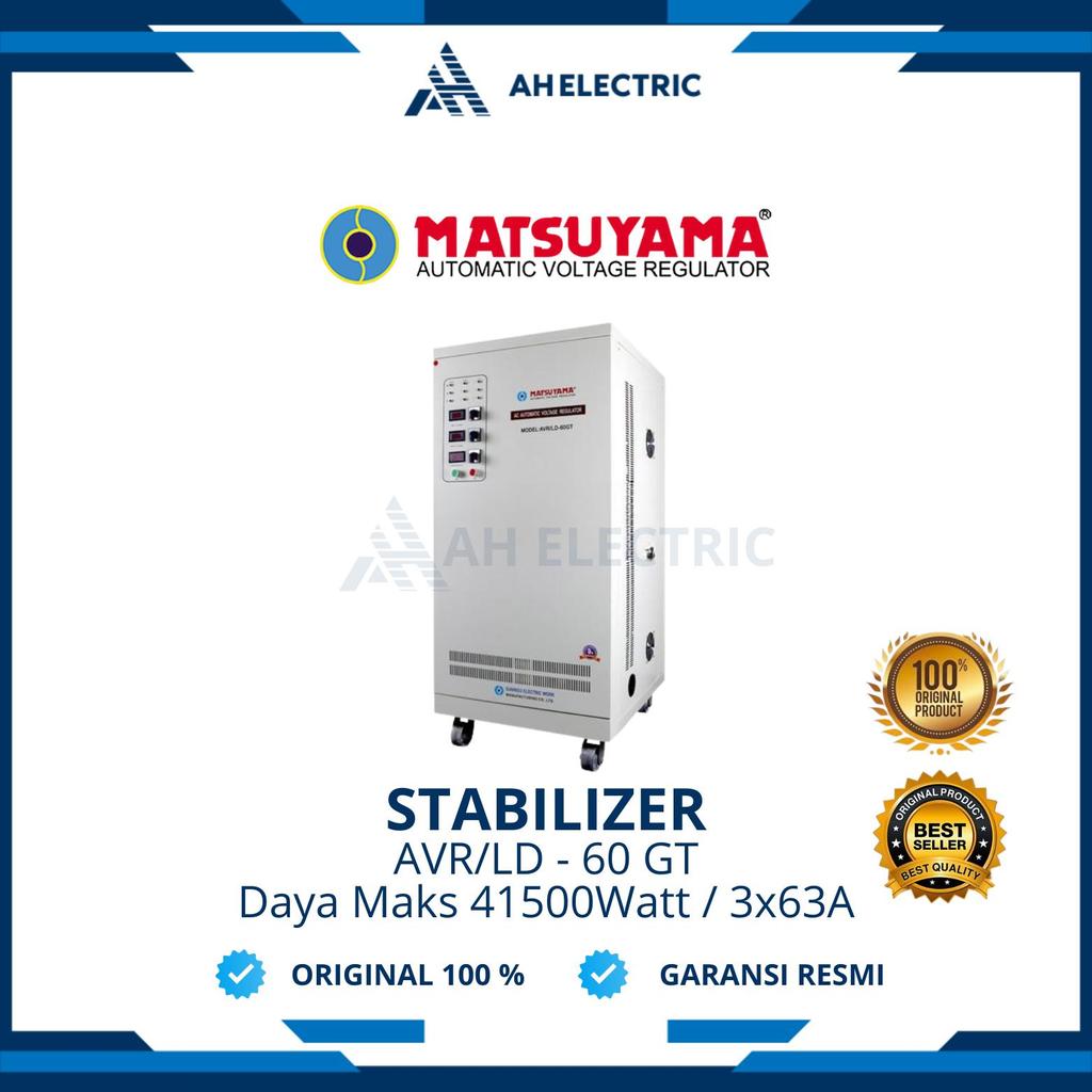 MATSUYAMA Stabilizer Listrik 60000 Watt  60 KVA 140-240V 3 Phase | Stavolt Voltage Regulator | AVR/L