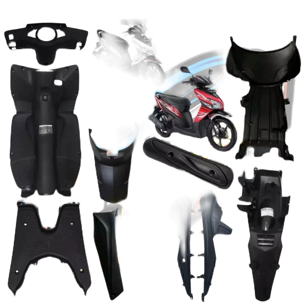 Cover Body Bodi Kasar Motor Vario Cw 110 Karbu Lama 2006 2007 2008 2009 2010 2011 2012 / Full Body K