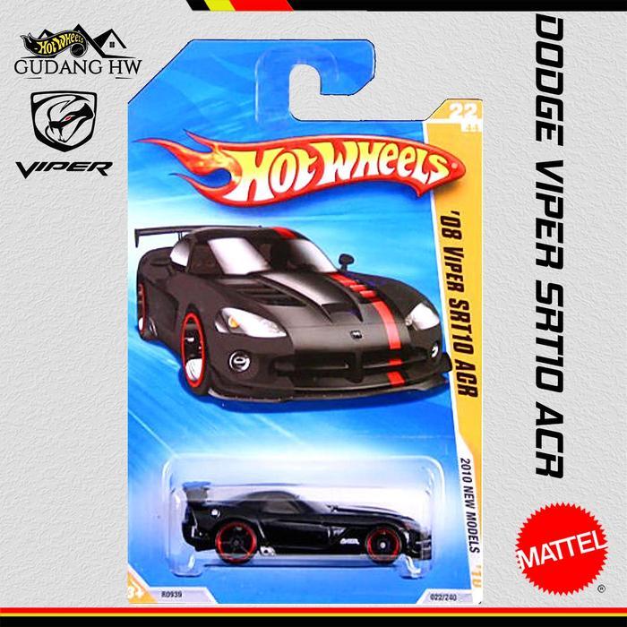 HOT WHEELS DODGE VIPER SRT10 ACR - Maroon