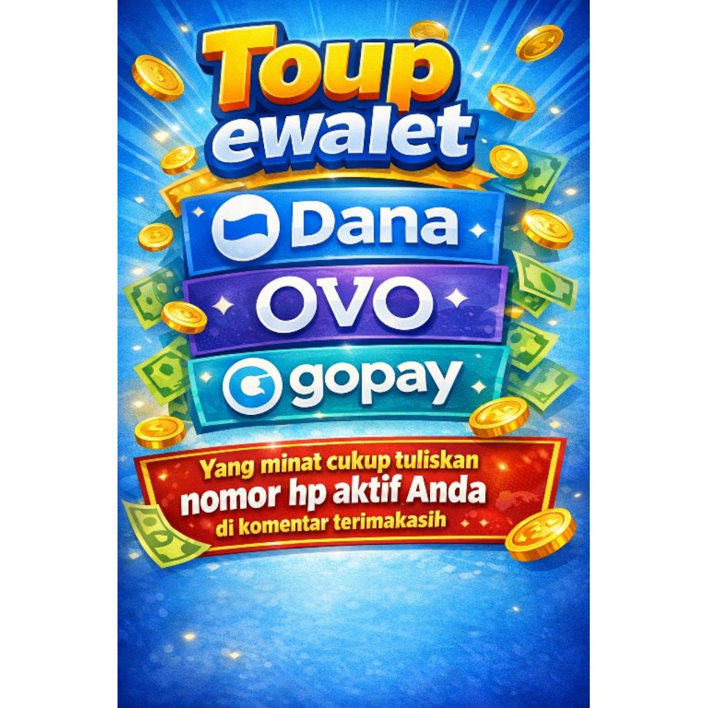 isi iwalet dana ovo gopay murah Mariyah
