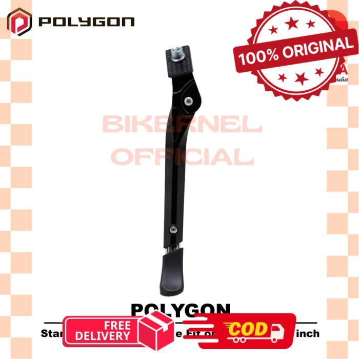 Polygon Stand Sepeda Adjustable Fit on Bridge 20-28 inch Standar Tengah Sepeda
