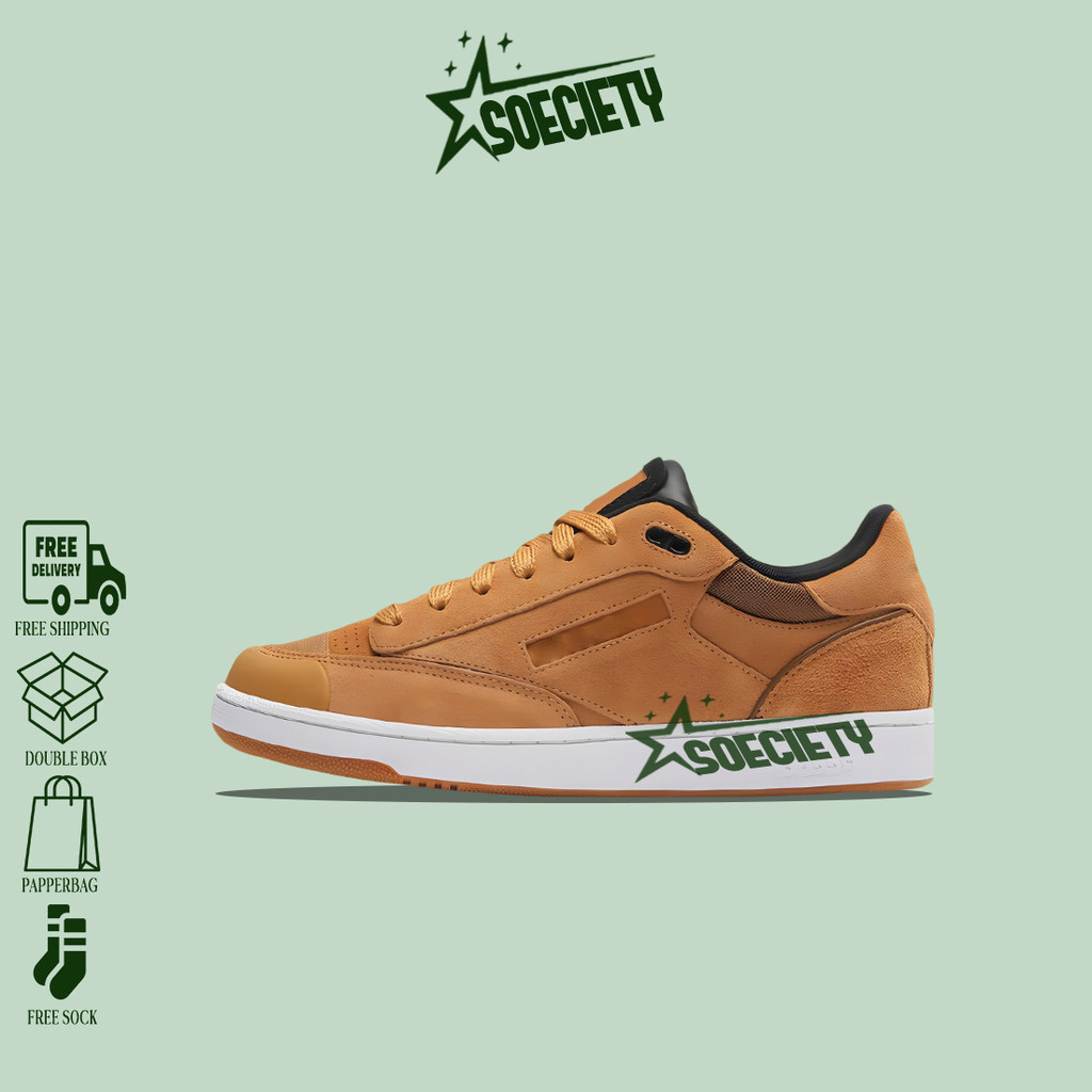 Sepatu Sneakers Reebok Club C Bulc Court Brown BNIB Unisex