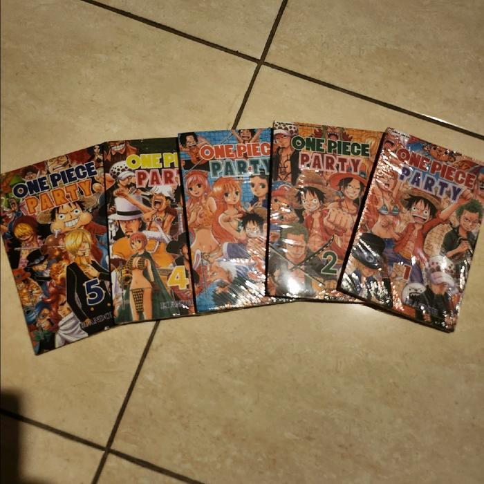 Komik One Piece Party set vol 1-5 segel