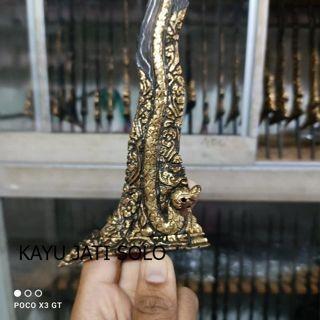 keris sengkelat naga raja kamarogan kinatah alusan KJM1122