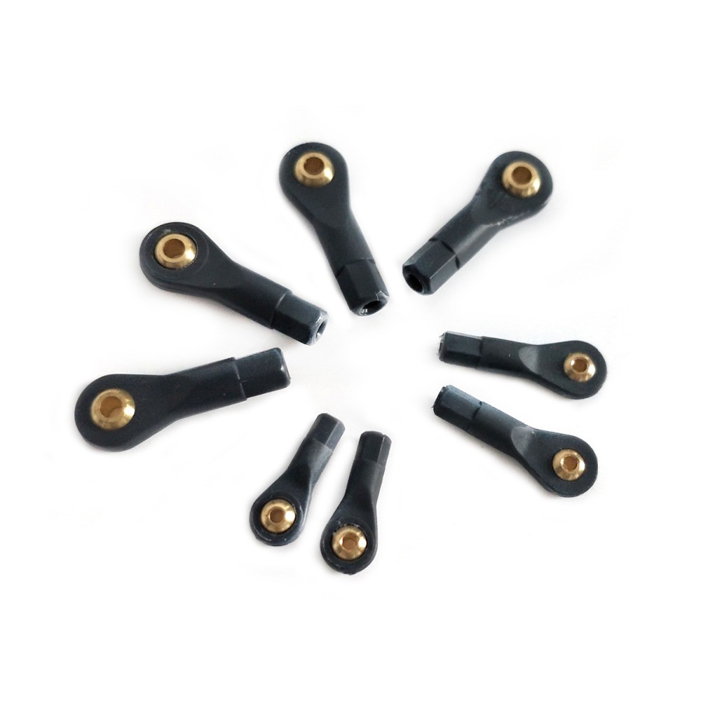 10pcs M2 M2.5 M3 Rod End RC Ball Joint Link With Screw Set For RC Airplane Car Buggy Boat Crawler