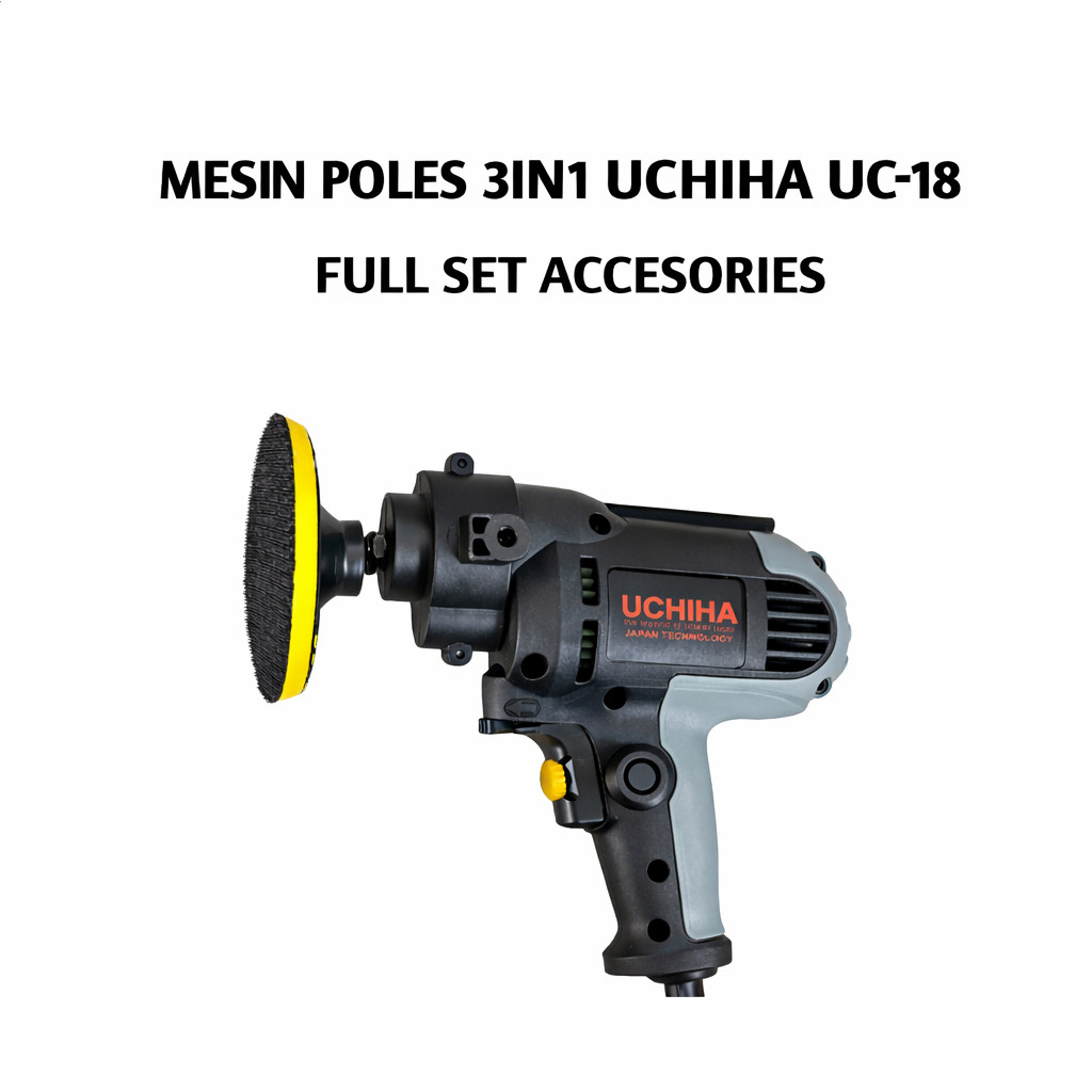 Mesin multiguna 3in 1 untuk poles bor dan gerinda merk uchiha new 2022