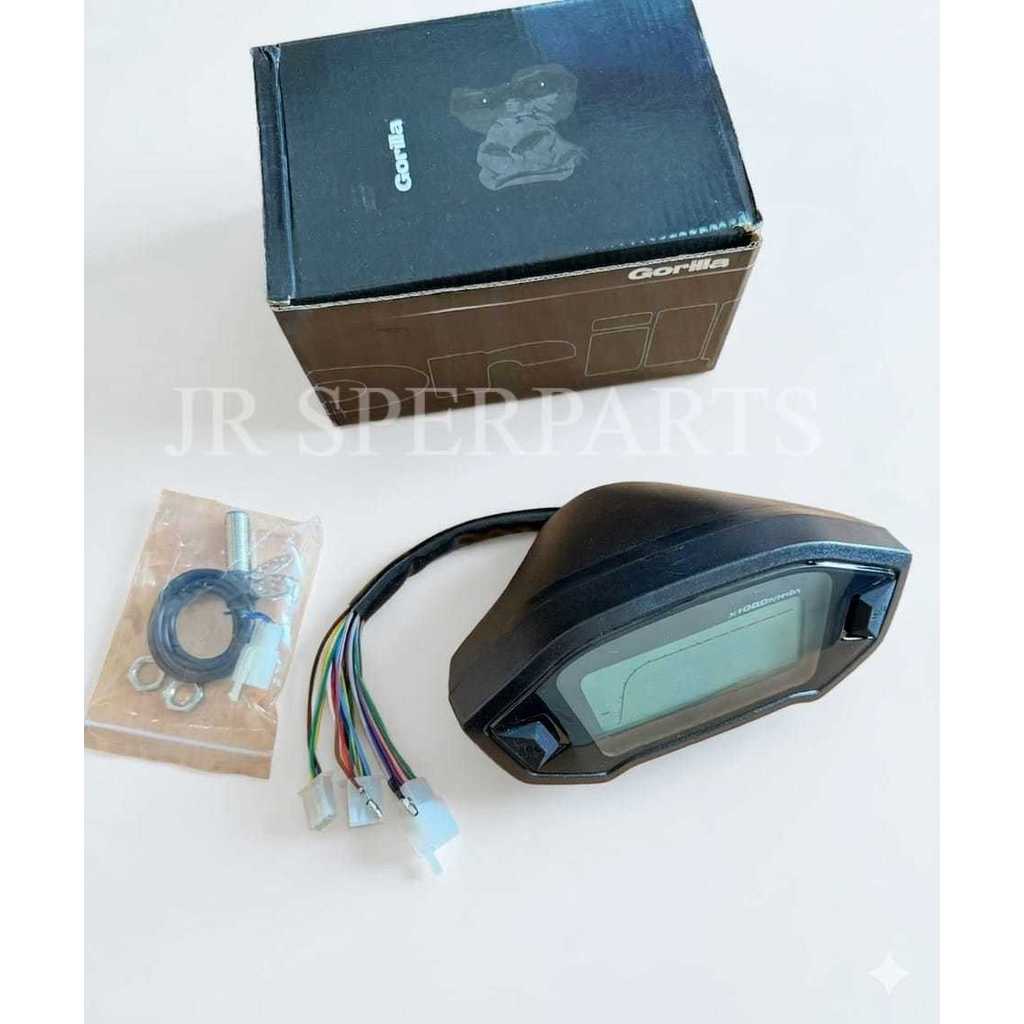 SPEEDOMETER digital Rx 3, Zx1000, cb 5000, monkey spedo spedometer koso Rx3 Impor merk gorila. LED 7