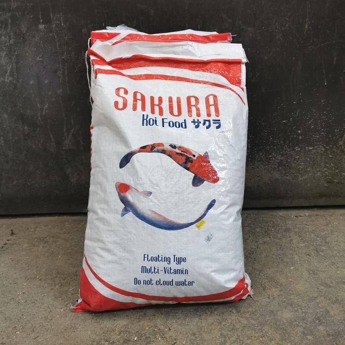 Sakura Koi Food 5mm / Pakan Ikan Hias Koi 10 Kg