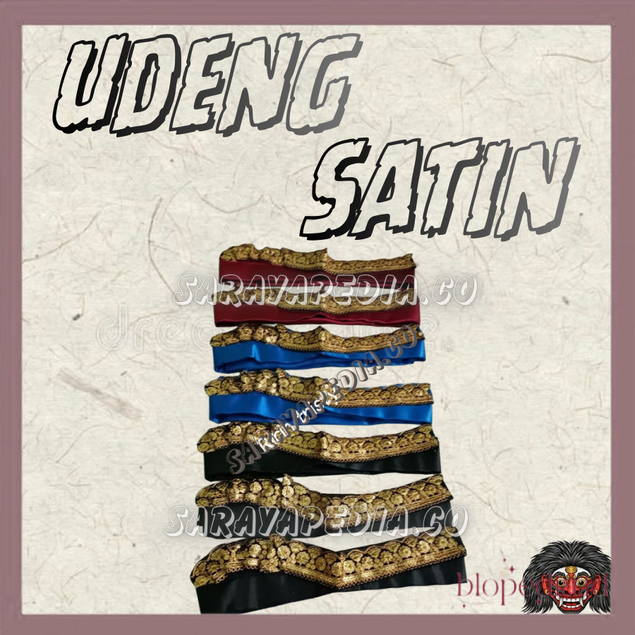 Udeng Dadi Satin/udeng Celeng/Udeng Jaranan BPD