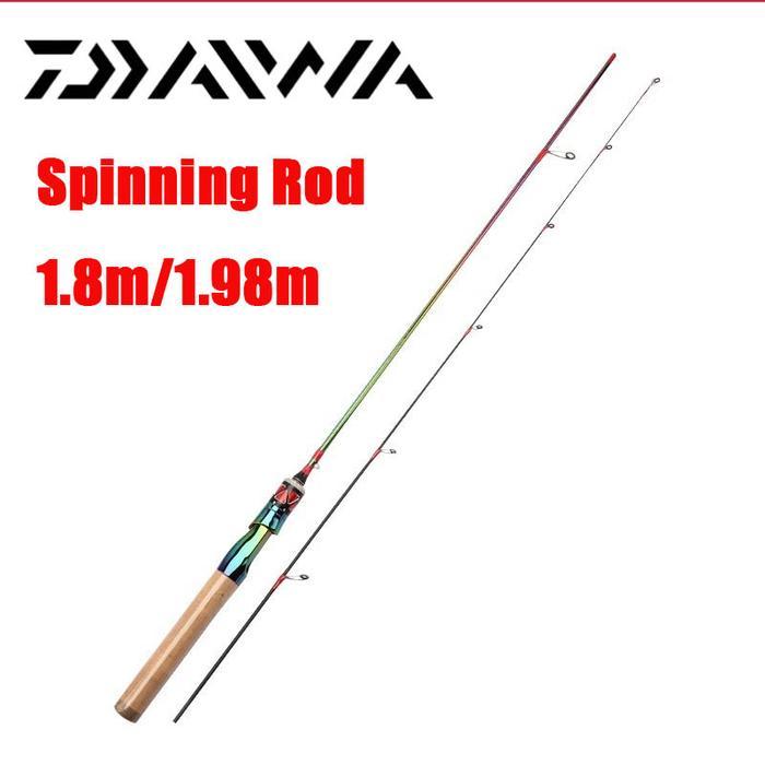 Joran Caldari Reel Joran Pancing Murah Spinning Joran Pancing Casting Joran Pancing Reel 180cm 198cm