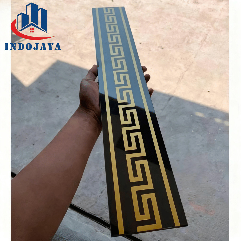 List Plint Granit 10x60 Lantai Dinding Tangga Decorative Keramik Granite Custom Ukuran