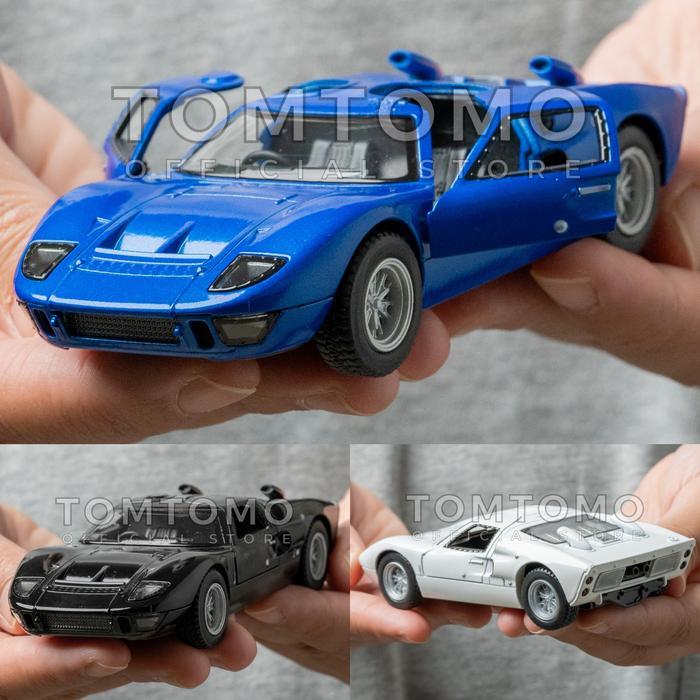 Mobil Mobilan Ford Classic Diecast Miniatur Mainan Anak Cowok Tomtomo - Merah