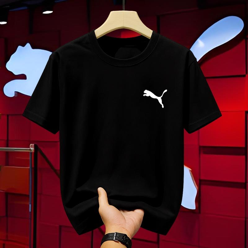 T-shirt PUMA Original Pria Sport Casual Kaos Trendy Fashion Style