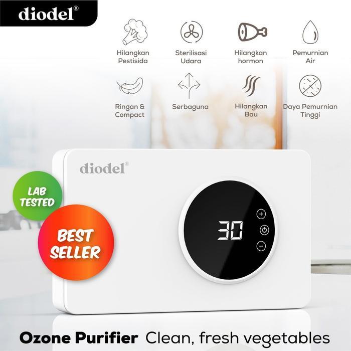 Diodel Ozone Purifier / Ozone Sterilizer / Ozone Generator - Putih