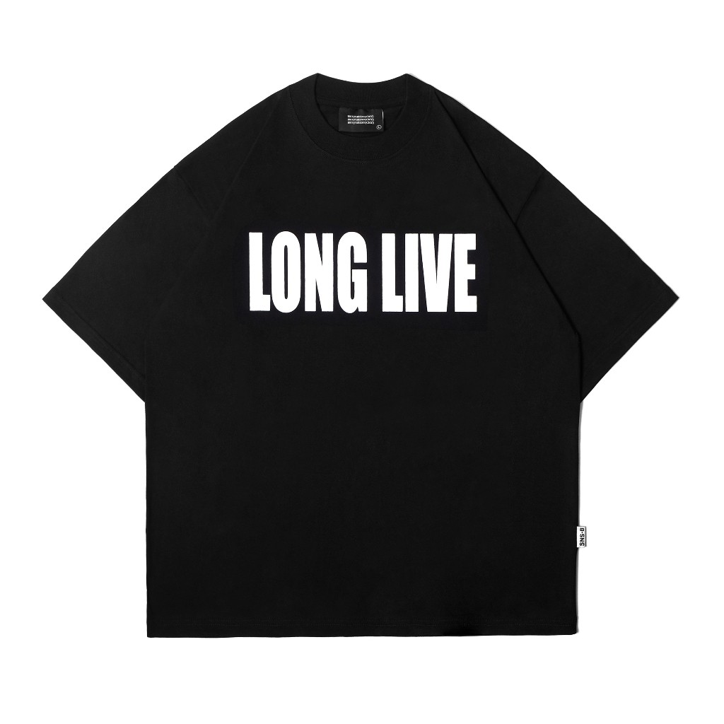 SNSB WORLD | LONG LIVE.BLACK I TSHIRT I SORRYNOTSORRY.BI+CH I SNSB KAOS