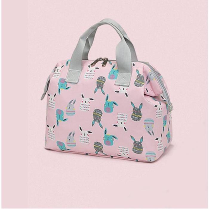 Ransel bayi tahan air/tas produk bayi/tas popok/tas mumi/tas wanita - pink