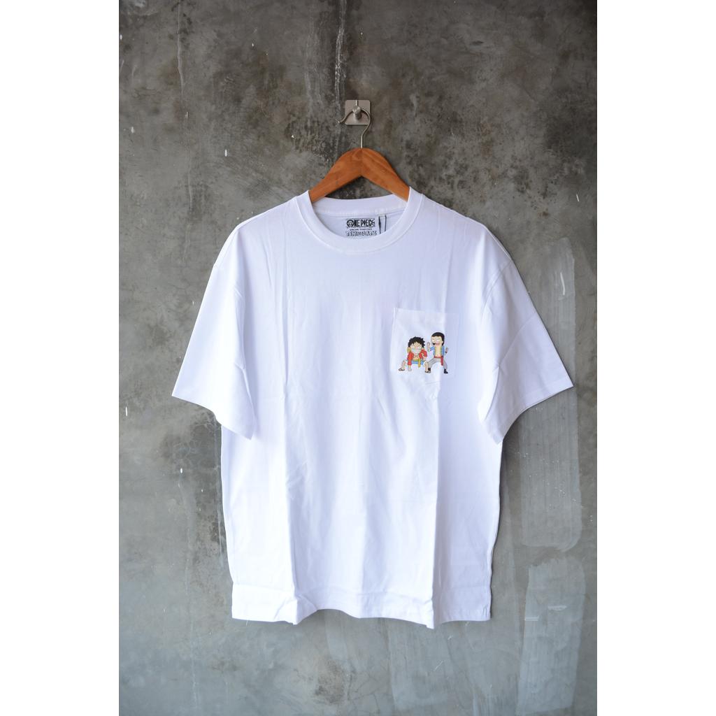 Kaos Pria 3second One Piece X Tahilalats