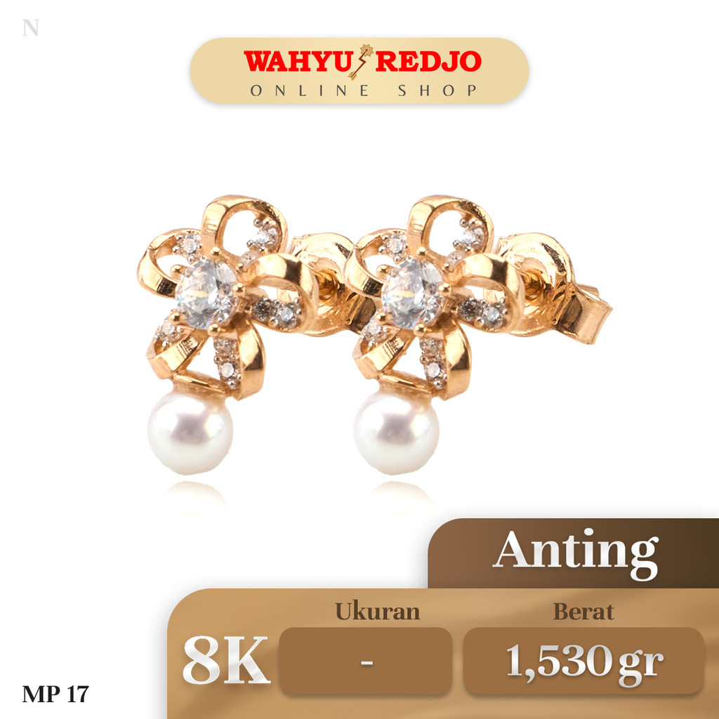 Anting Tusuk Emas Kadar 8K Wahyu Redjo AN-8K-29735124-PMR