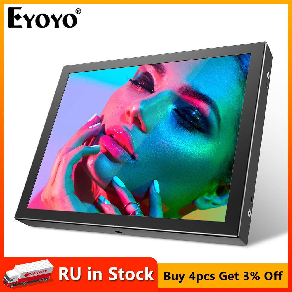 Eyoyo 5"/7"/8" Mini Portable LED Screen Panel splay With VGA/AV/HDMI Video Input For CCTV Security M