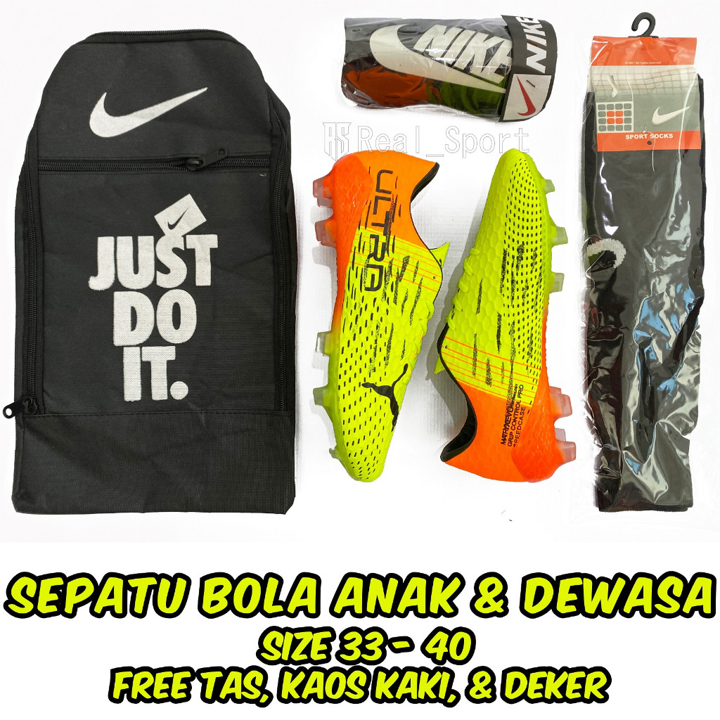 SEPATU BOLA Size 33 34 35 36 37 38 39 40, Sepatu Bola Adidas Predator Edge, Sepatu Bola Ortus, Sepat