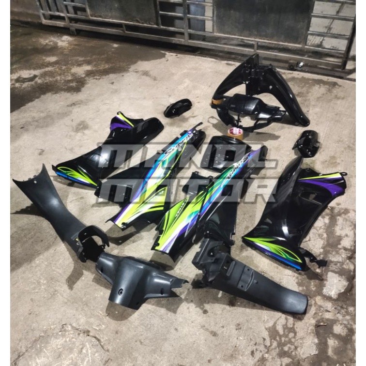 Fullset body Honda Supra x lama 2002-2003 dek body Supra x lama kasar dan halus