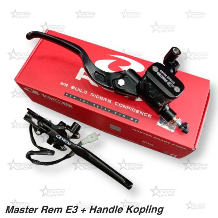 Paket Master Rem RCB E3+Kaliper S series+Selang+Kampas Belakang Vario