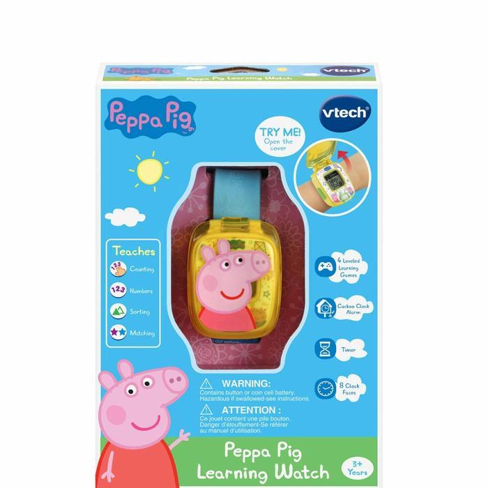Vtech Peppa P Learning Watch - Blue