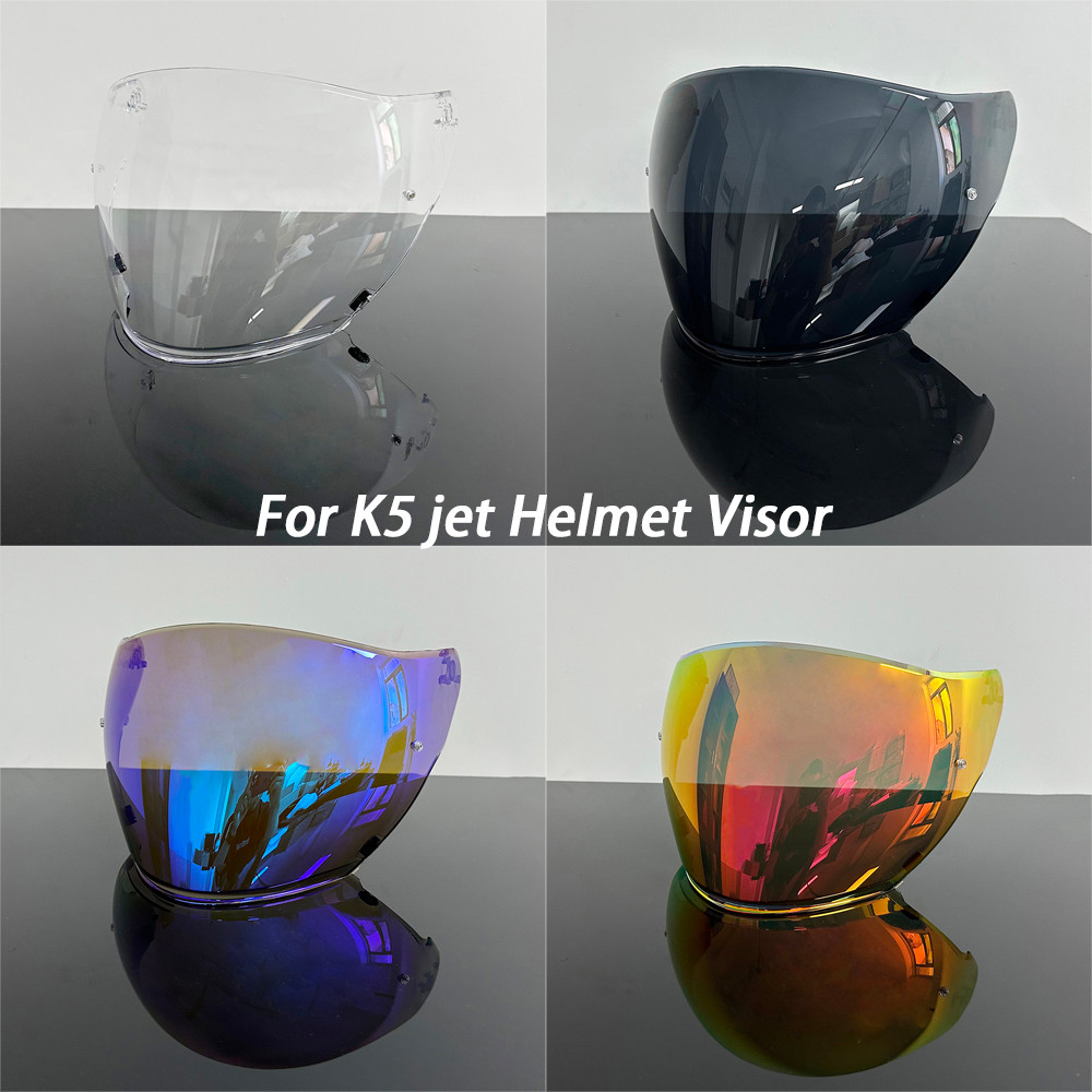 For AGV K5 JET Helmet Visor Face Motorcycle Helmet Shield Lens