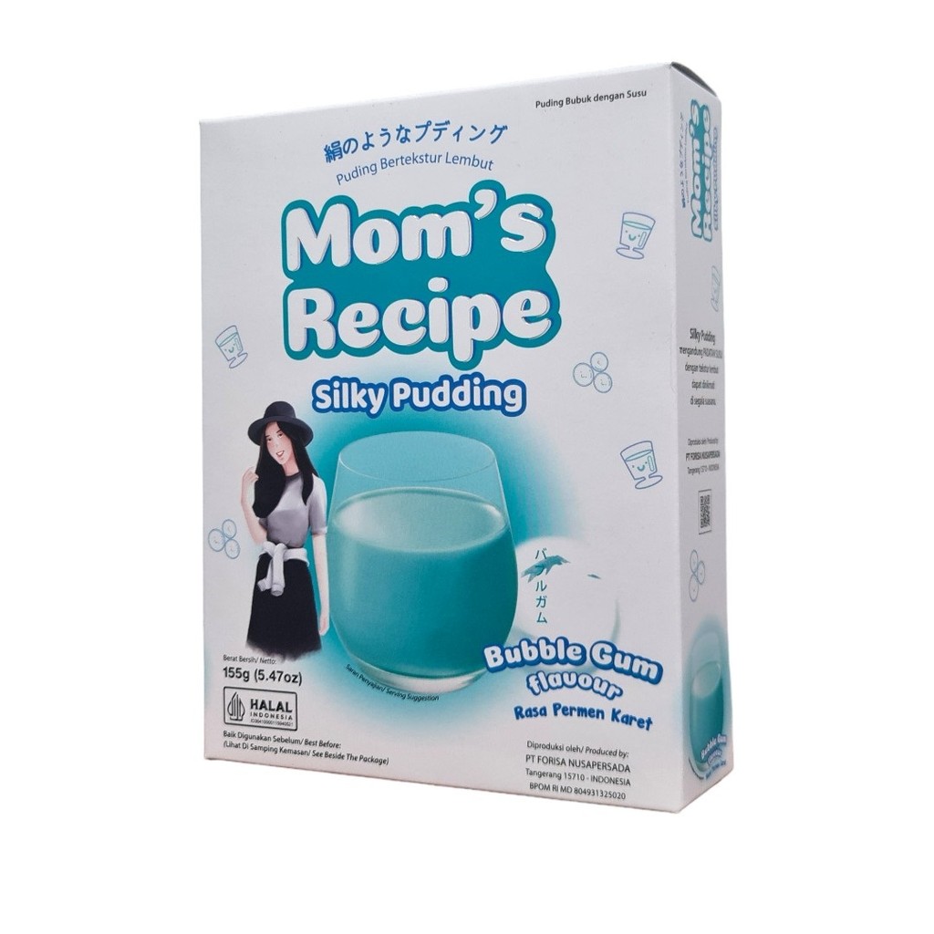 Mom's Recipe Silky Pudding Bubble Gum