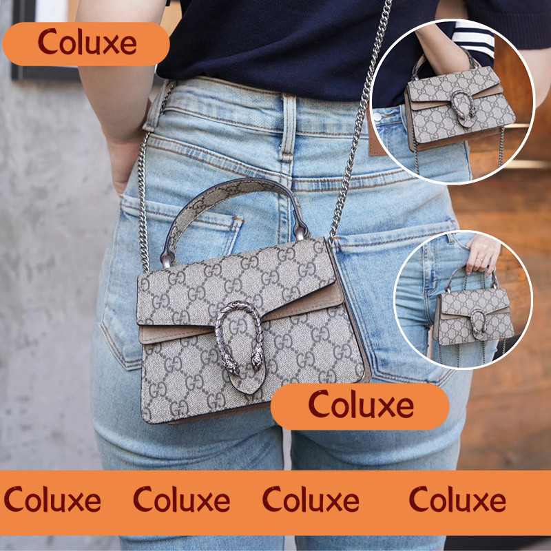 GUCCI DIONYSUS#MINI#TAS GAGANG ATAS KECIL#Kaya harga termurah di Shopee asli