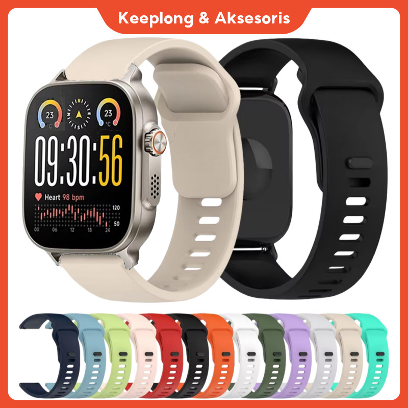Strap For Realme Watch 5 / Realme Watch S2/S SPro/2 2 Pro/Realme 3 3 Pro Soft Rubber Strap 22mm Tali