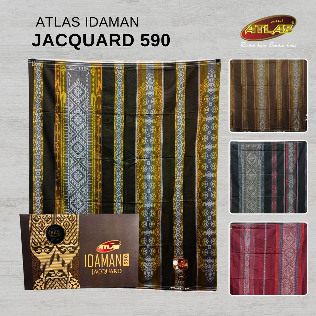 Sarung Atlas Idaman 590 Jacquard Songket Jaguard