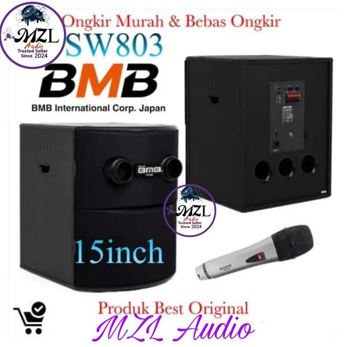 speaker Subwoofer Bass 15 inch Sw803 Original BMB Sw 803 Home Sub