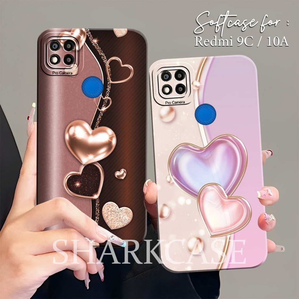 [SC] Case REDMI 9C / 9A / 10A / 10C / POCO C40 / REDMI 8 / 8A Pro / 9 / 10 4G / 5G Motif Lovely Aest