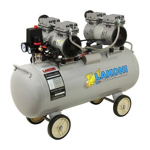 Lakoni Fresco 260 Silent Oilless Compressor Kompresor 2 HP 2 PK - 60 L - Standart