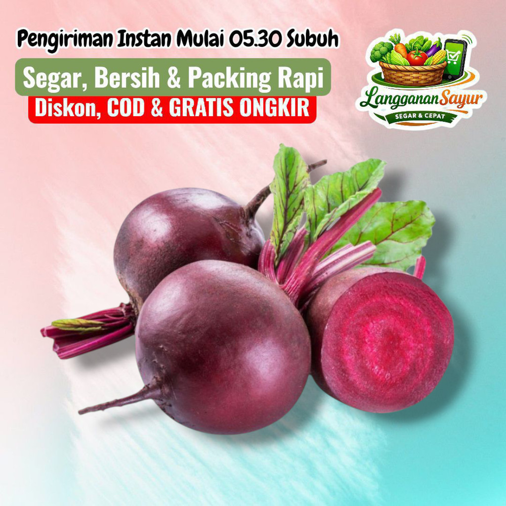 Buah Bit Beet 1 Pcs - Langganan Sayur Palembang