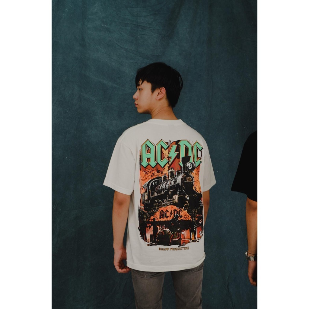 HOT SCAPP | ACDC TRAIN | OVERSIZED TEE