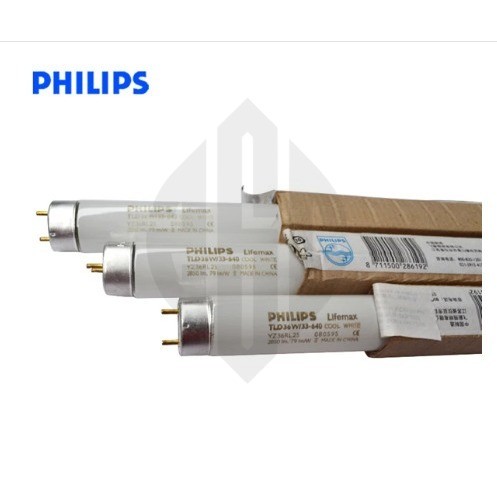PHILIPS TL-D 54 765 LAMPU T8 NEON 10W 15W 18W 30W 36W 30CM LIFEMAX - 10 WATT