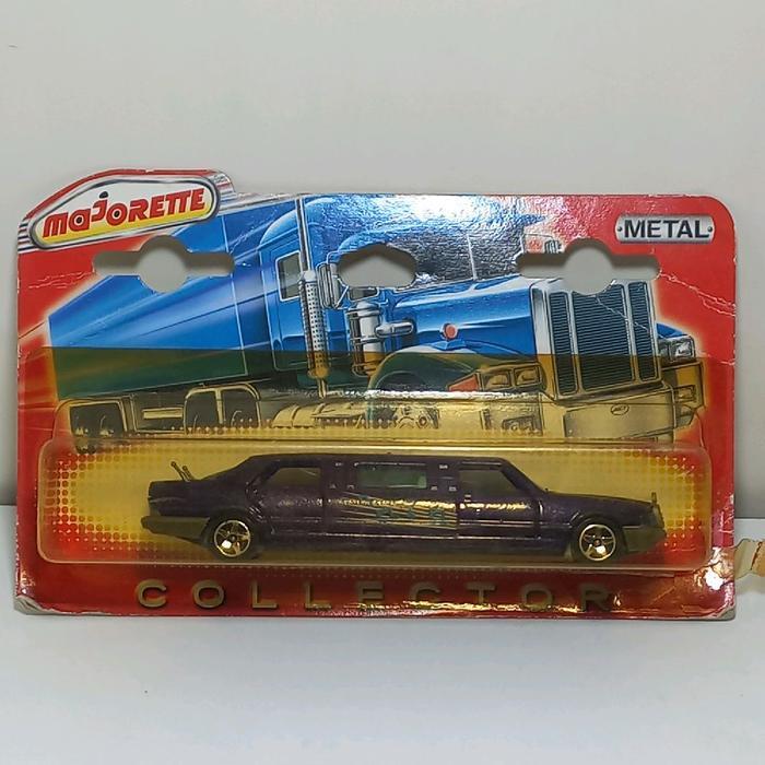 Diecast Majorette Mercedes Limousine W124  E Class boxer limo 1:58 V124 baru bnib