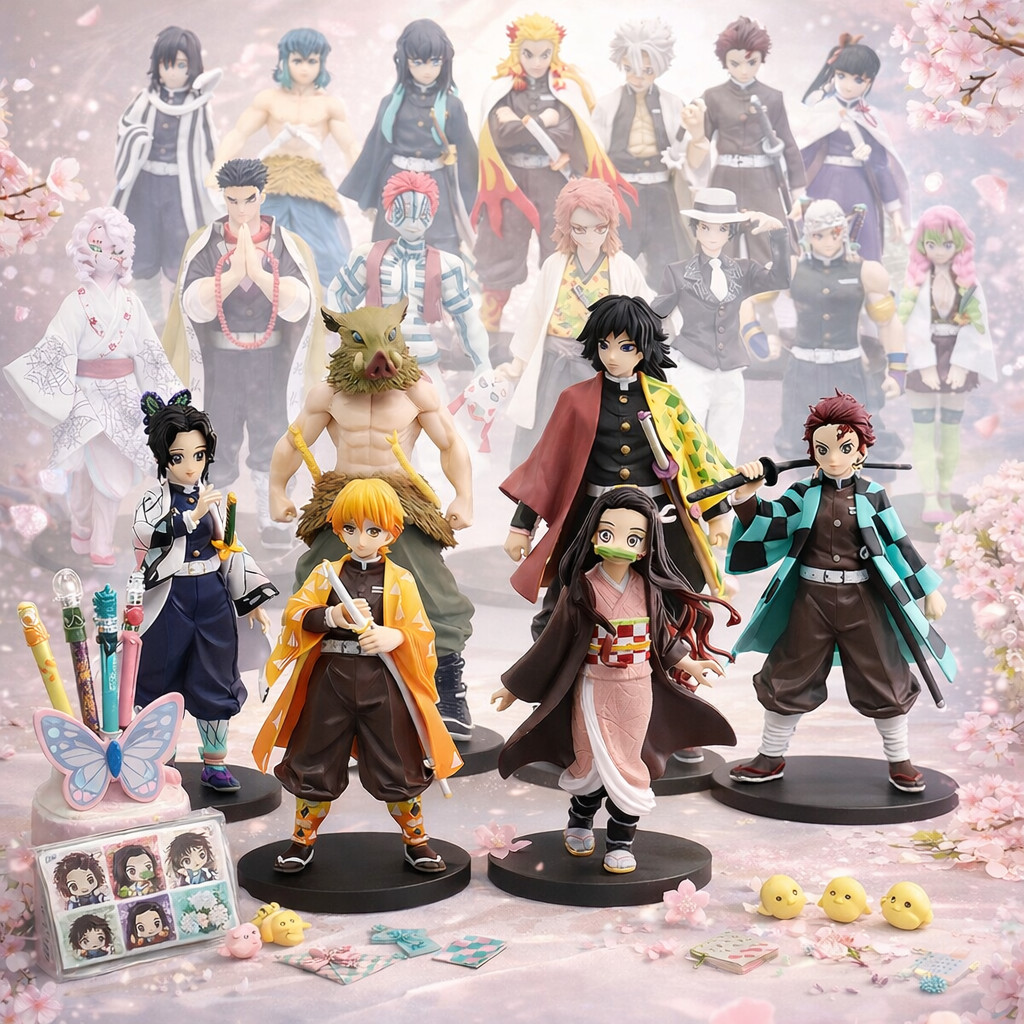 ACTION FIGURE DEMON SLAYER / MINIATUR DEMON SLAYER / DEMON SLAYER MANGA ANIME FS