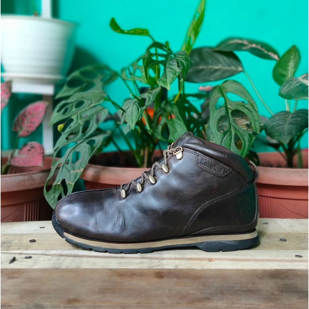 sepatu gunung hiking treking outdoor timberland size 40 second