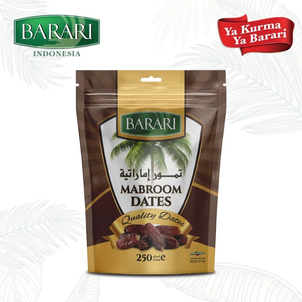 Kurma Barari Mabroom 250 Gr Kurma Barari Pouch