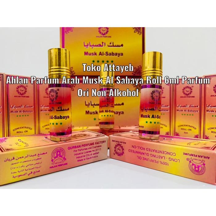 Ahlan Parfum Arab Musk Al Sabaya Roll 6m Parfum Ori Non Alkohol Sabaya - Ahlan Musk Al Sabaya Roll 6