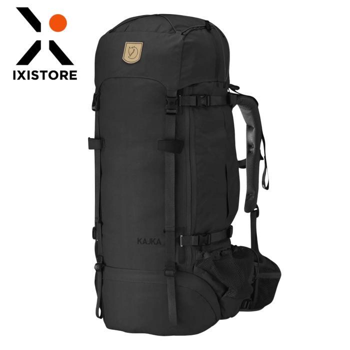 Tas Gunung Fjallraven Kajka 75 - Hitam