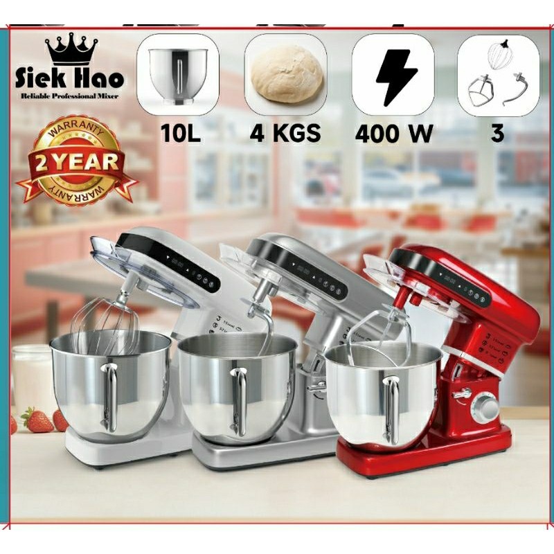 Planetary Mixer 10Liter Taiwan Siek Hao Belt Type