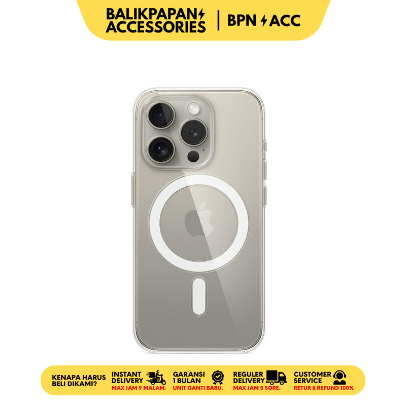 Case iPhone Clear with MagSafe - BALIKPAPAN ACC